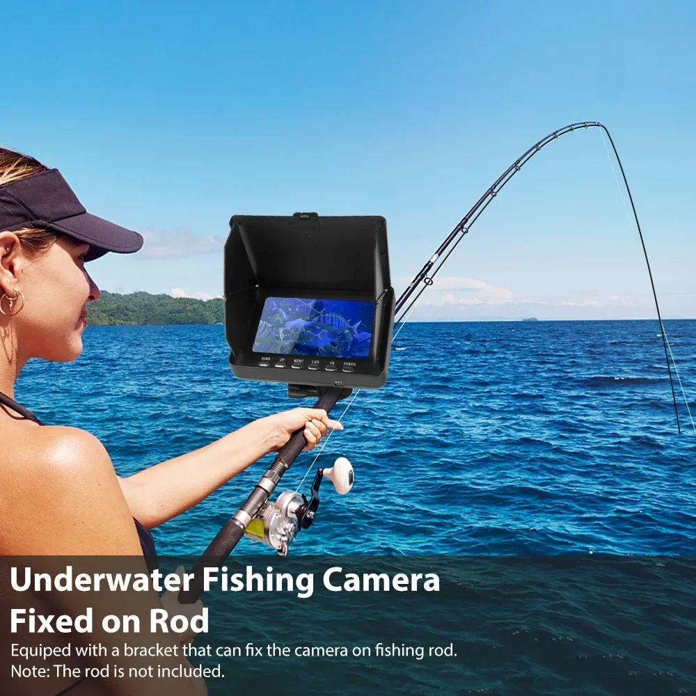 Underwater Fishing Camera - Fish Finder 5.0 Inch LCD Display