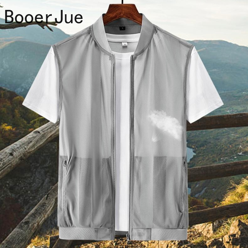 Fishing Vest Jacket - Outdoor Hiking Sports Summer Men Mesh