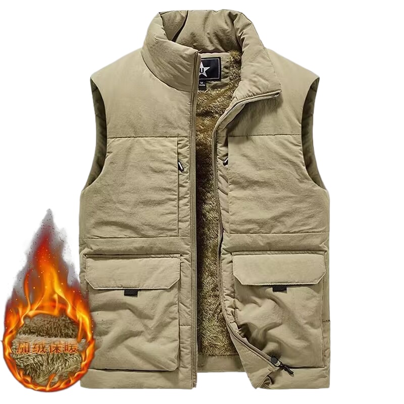 Winter Men's Cargo Hunting Ves - đánh giá và giá Fishing Vest Jacket