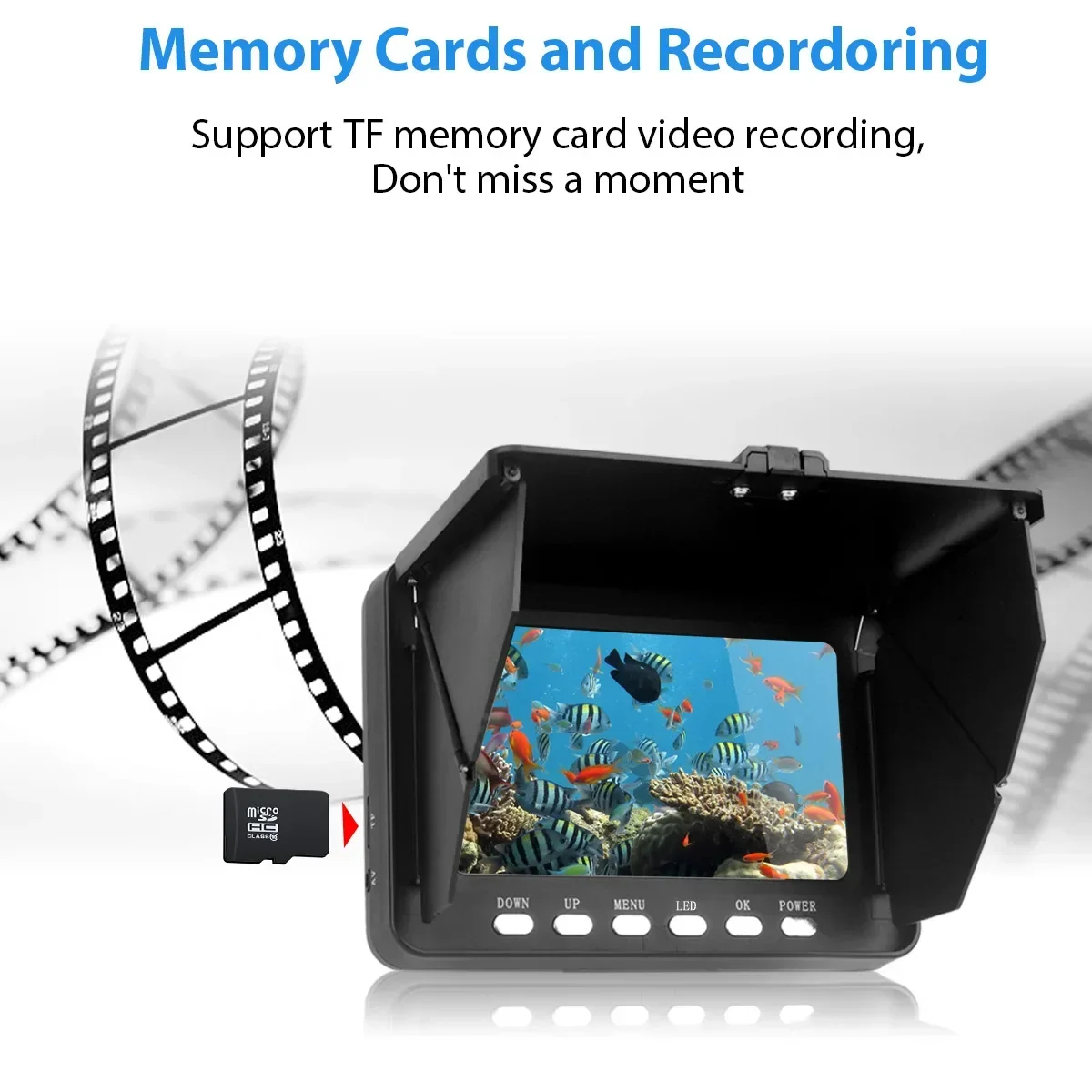 Fish Finder 5.0 Inch LCD Displ - đánh giá và giá Underwater Fishing Camera