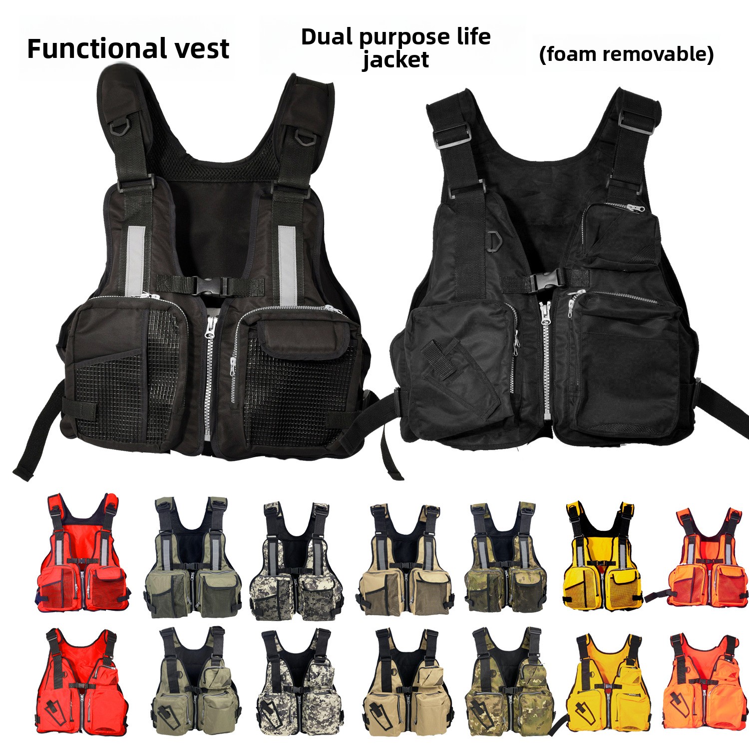 Lure Fishing Life Jacket for A - đánh giá và giá Fishing Vest Jacket