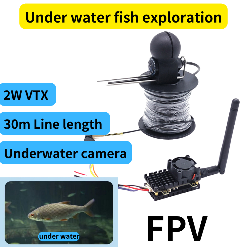 2W image transmission wireless - đánh giá và giá Underwater Fishing Camera