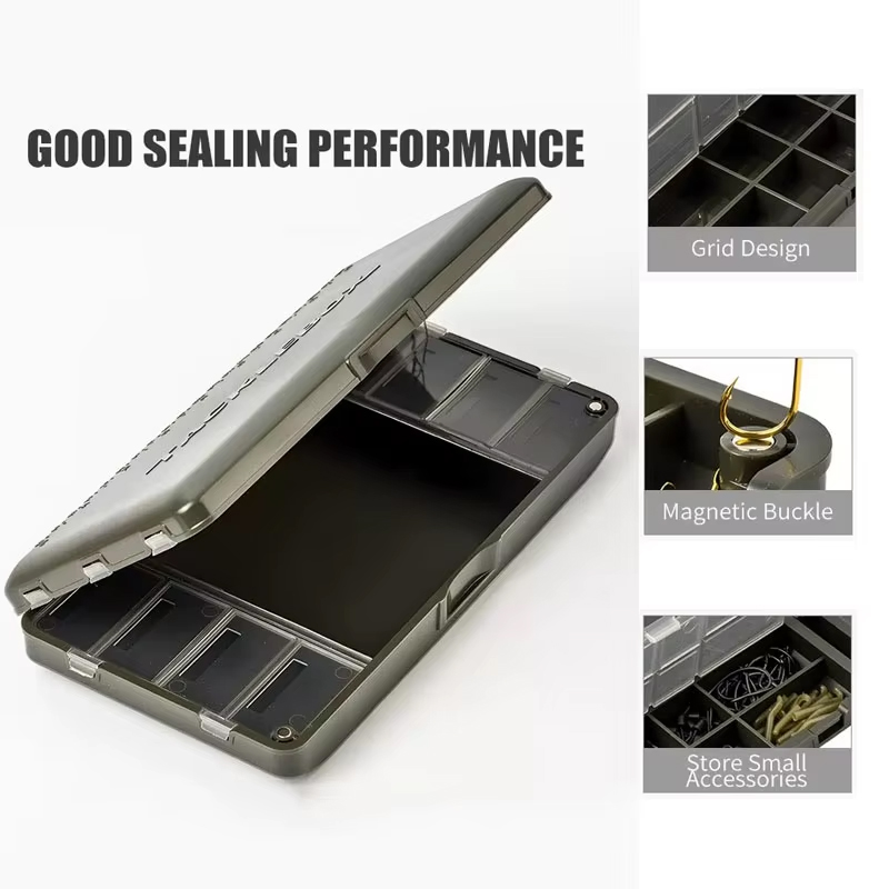 Large Capacity Hard PVC Tackle - đánh giá và giá Fishing Equipment Organizer