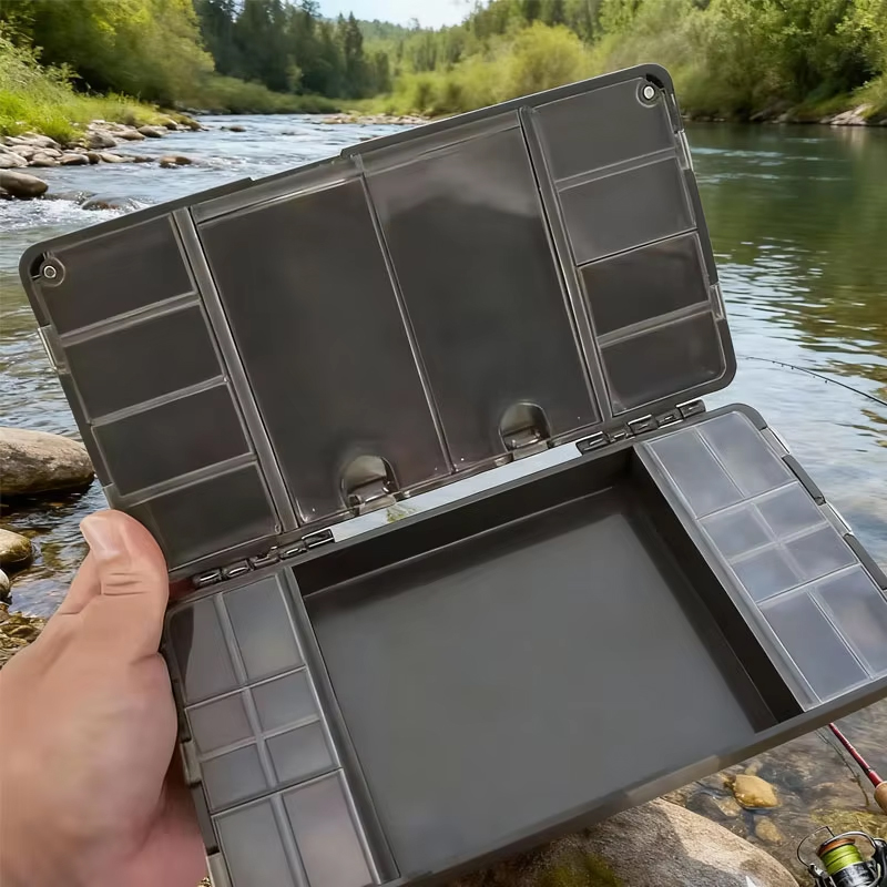 Large Capacity Hard PVC Tackle - đánh giá và giá Fishing Equipment Organizer