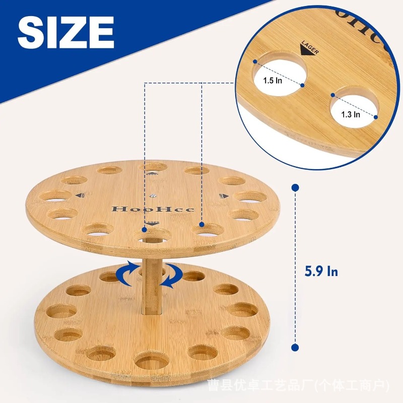 Round Solid Wood Fishing Rod S - đánh giá và giá Fishing Rod Pod