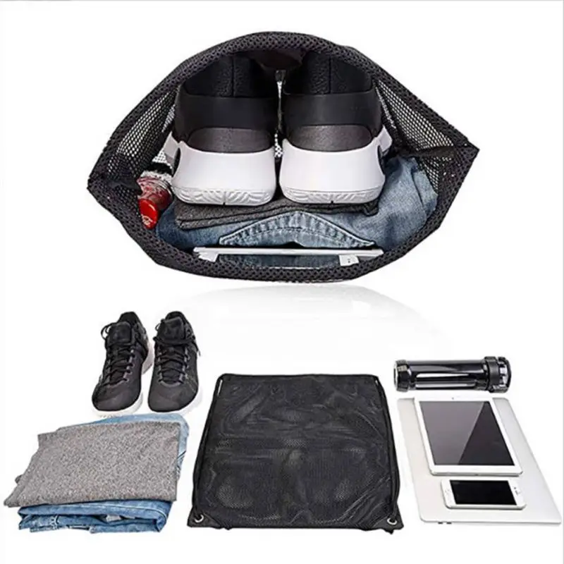 Mesh backpack with rope, quick - đánh giá và giá Fishing Equipment Organizer