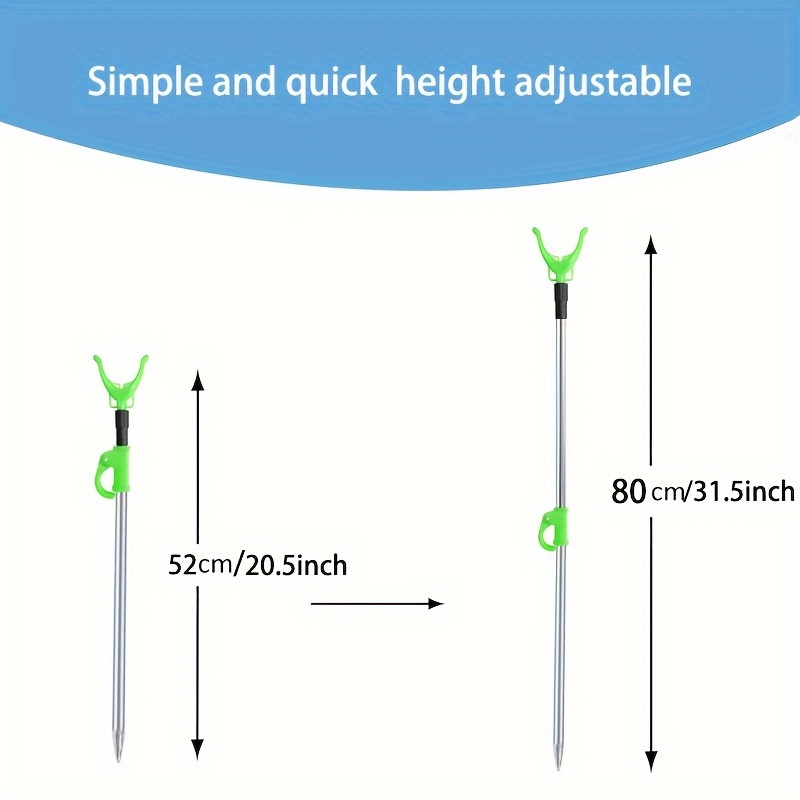 2pcs Premium Aluminum Alloy Te - đánh giá và giá Fishing Rod Pod