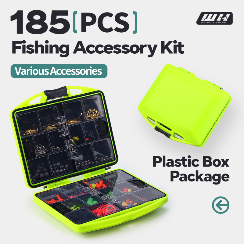 WEIHE 185pcs Fishing Accessori - đánh giá và giá Fishing Equipment Organizer