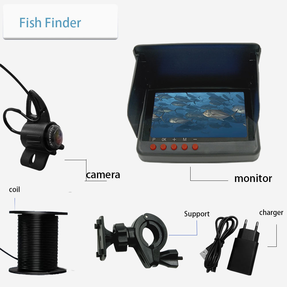 YS5A 5 Inch DVR 4K Resolution  - đánh giá và giá Underwater Fishing Camera