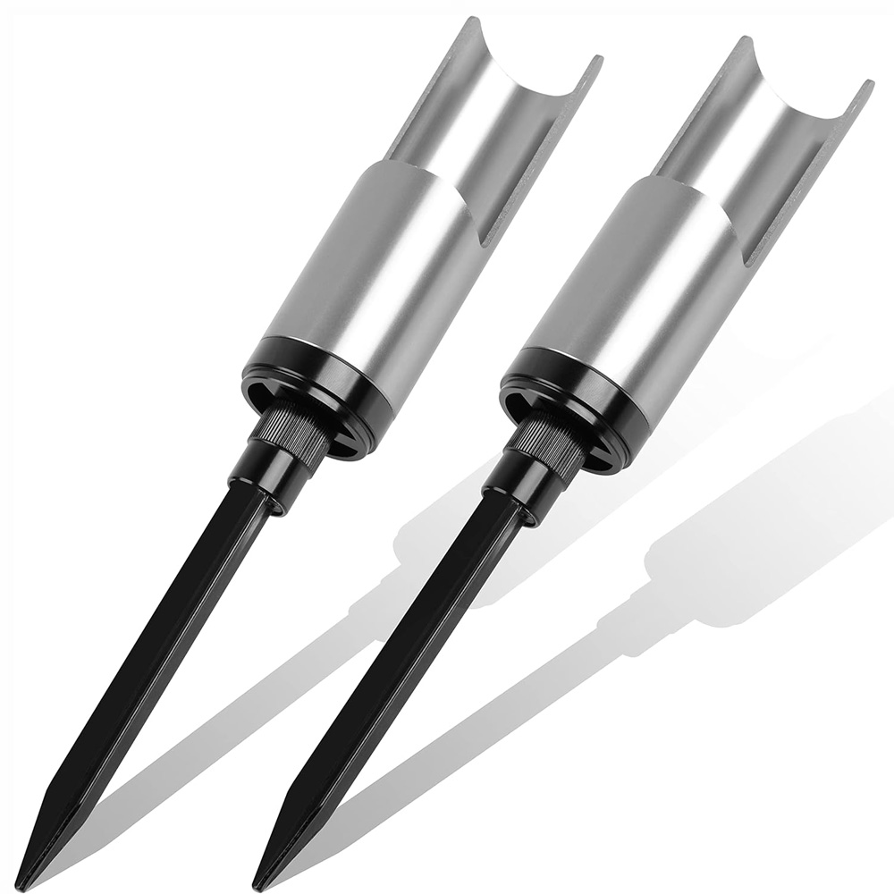 Hợp Kim Nhôm Giữ Cần Hỗ Trợ Đế - đánh giá và giá Fishing Rod Pod