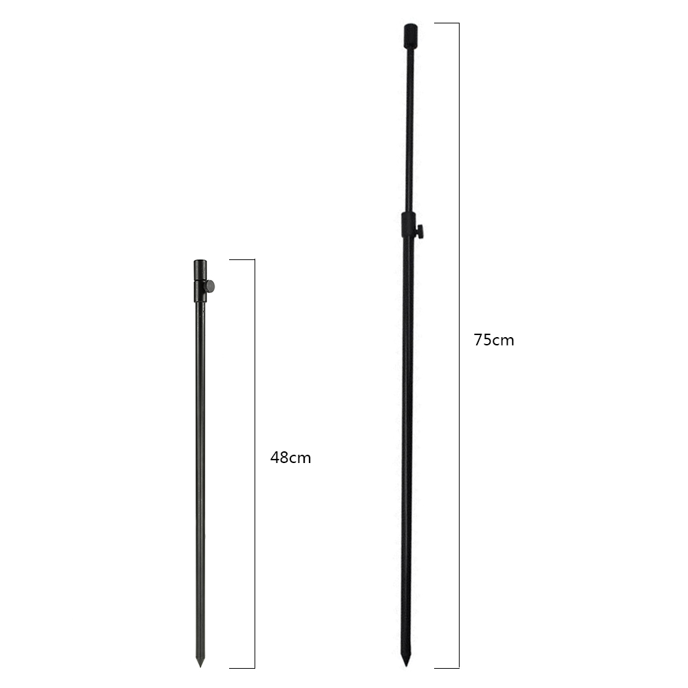 48-75cm Extending Aluminum All - đánh giá và giá Fishing Rod Pod