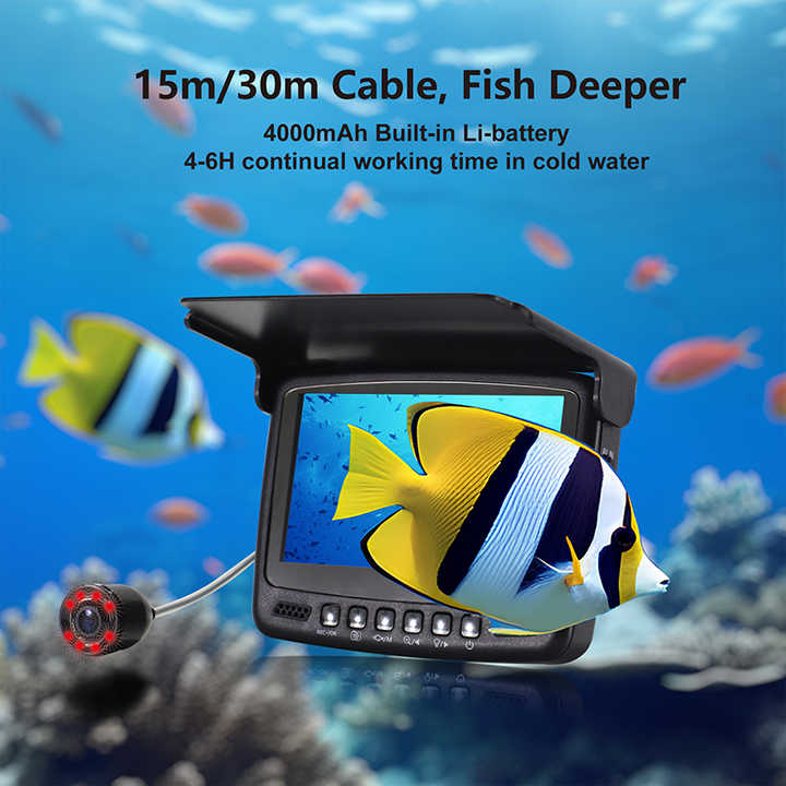 4.3 Inch Screen  Underwater 15 - đánh giá và giá Underwater Fishing Camera