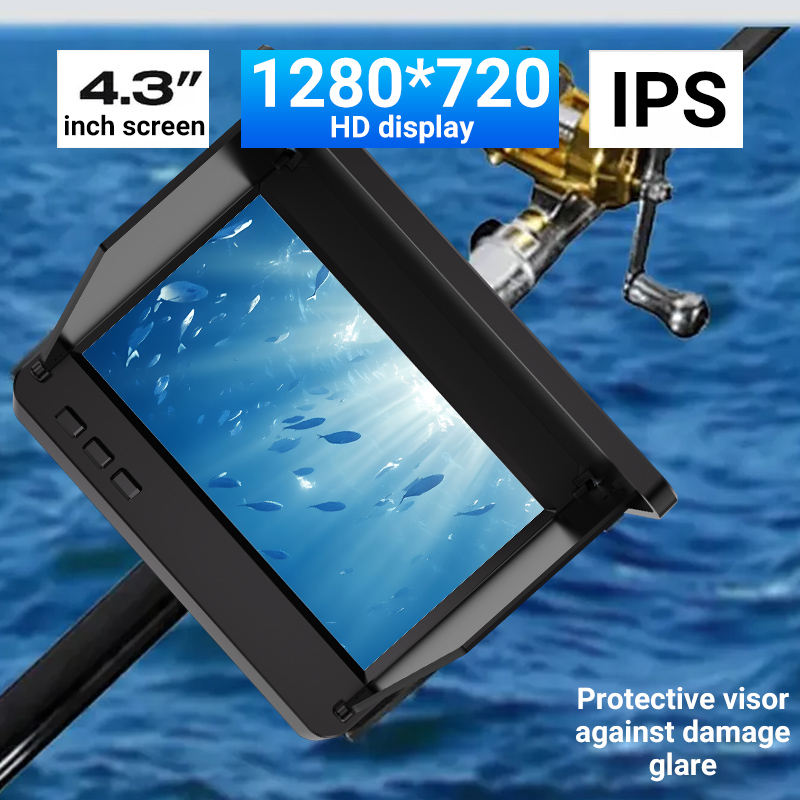 4.3 Inch Ice Fishing Camera Fi - đánh giá và giá Underwater Fishing Camera