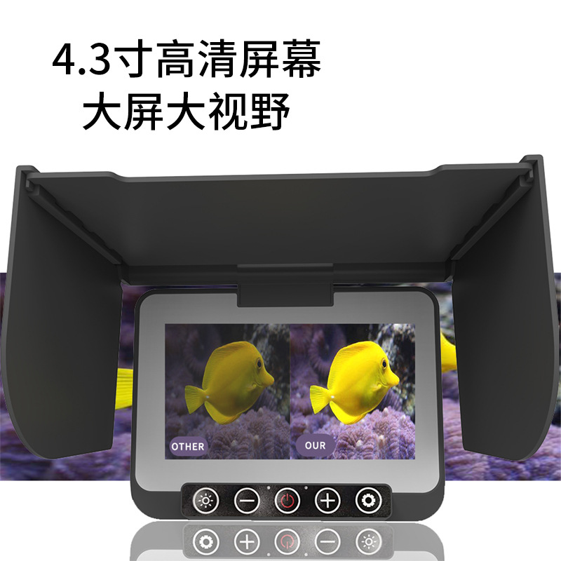 4.3Inch IPS Screen 1000TVL Und - đánh giá và giá Underwater Fishing Camera