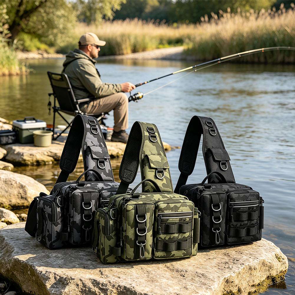 Large Capacity Fishing Tackle  - đánh giá và giá Fishing Equipment Organizer