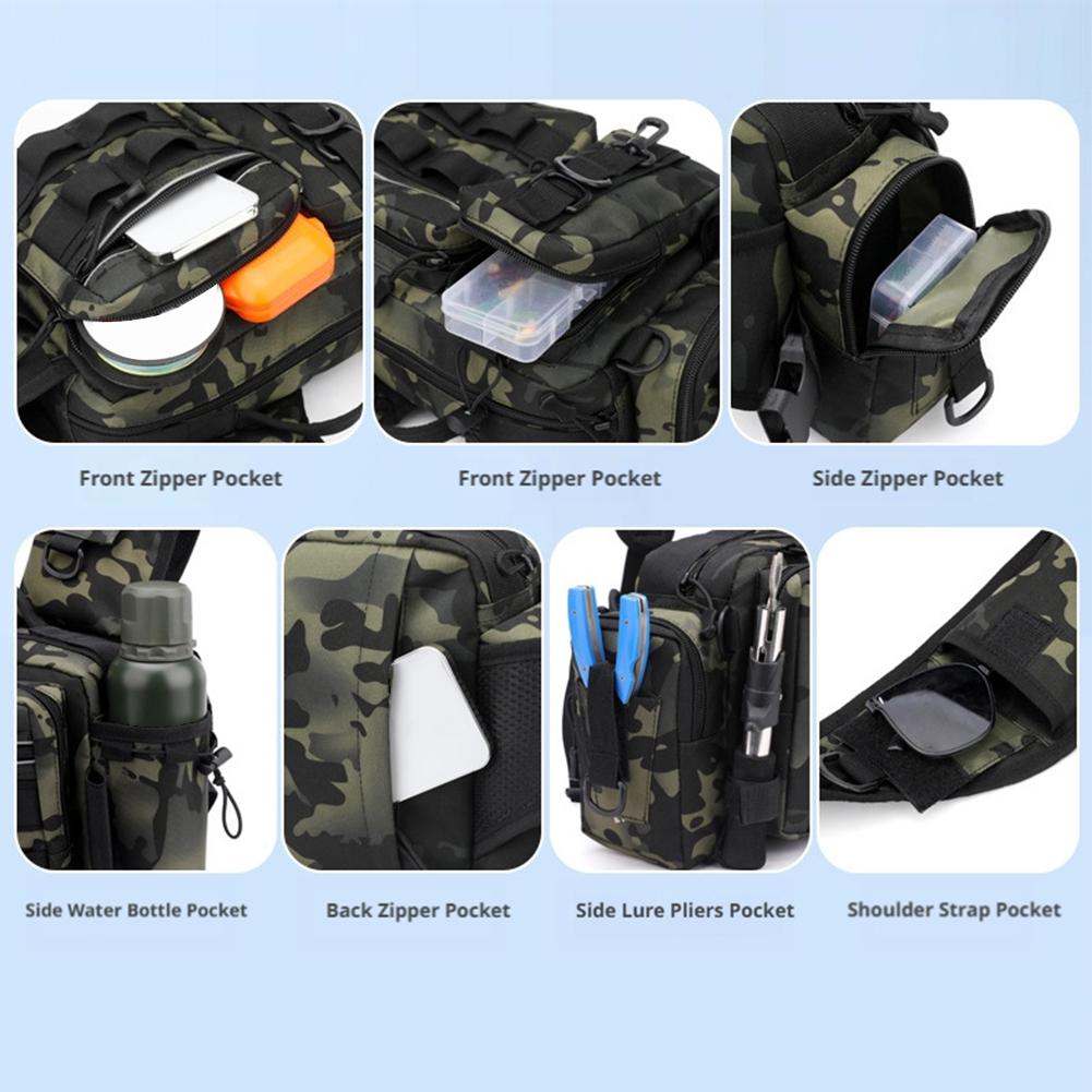 Large Capacity Fishing Tackle  - đánh giá và giá Fishing Equipment Organizer