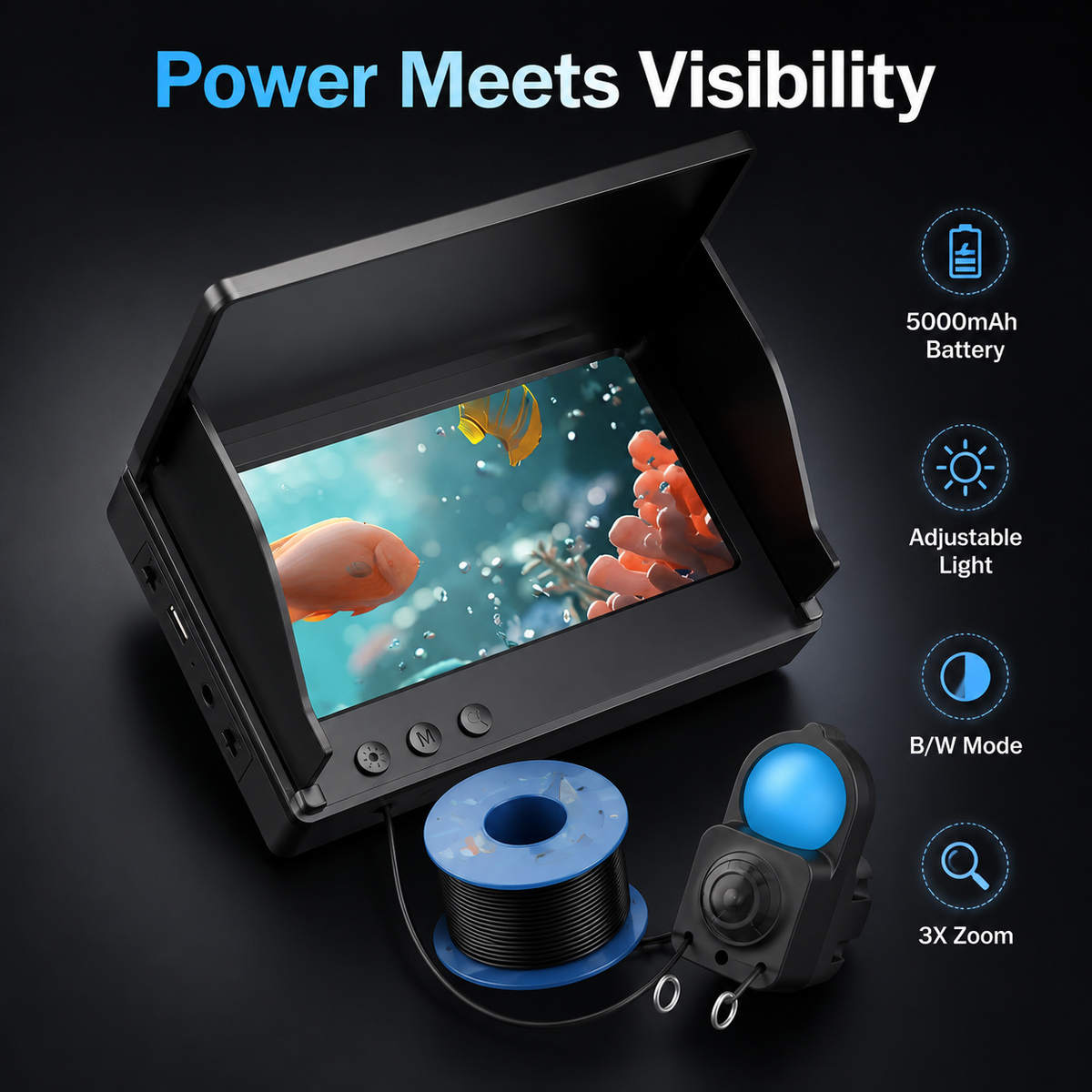 HD Underwater Fishing Camera 4 - đánh giá và giá Underwater Fishing Camera