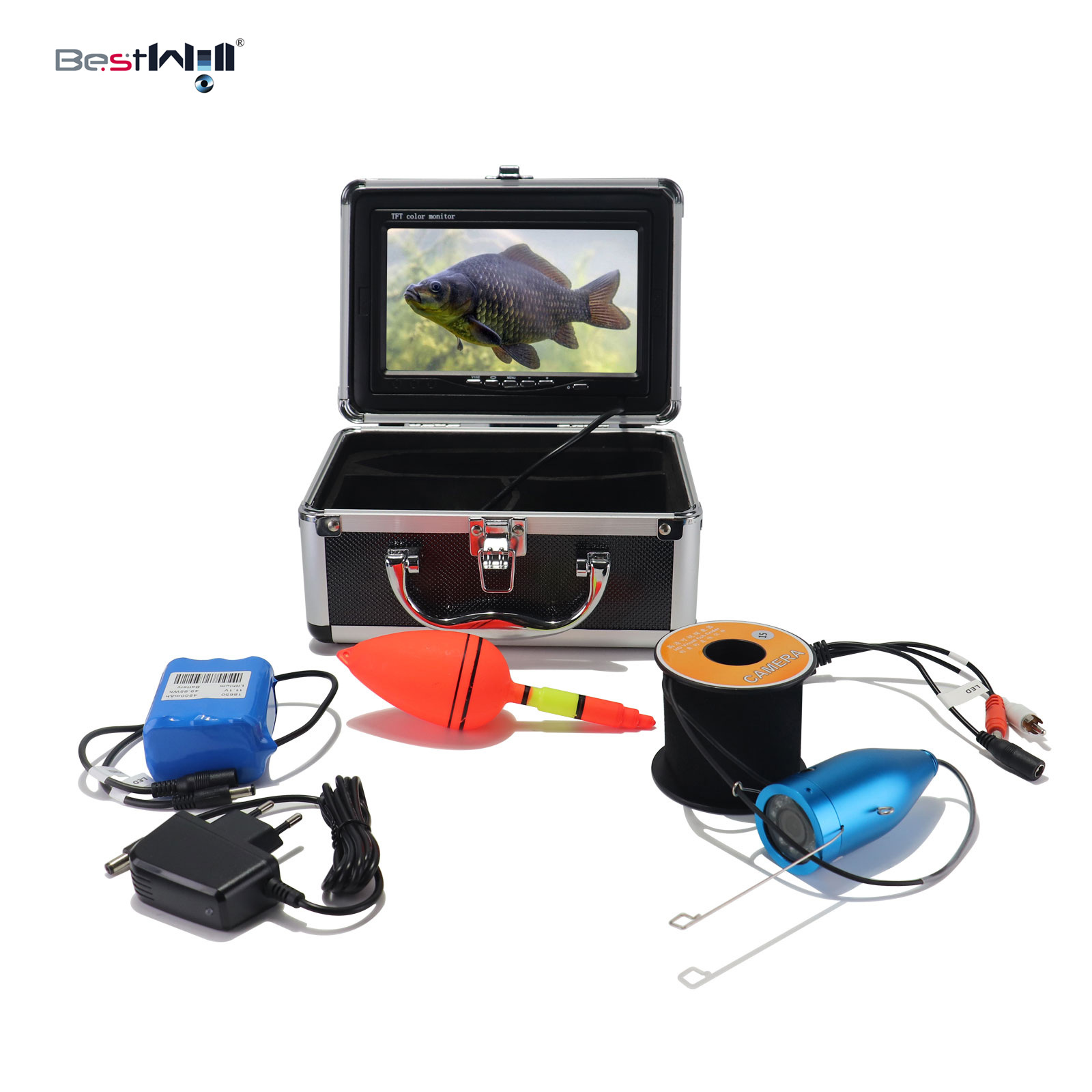 7 Inch IPS  Screen  15/20/30M  - đánh giá và giá Underwater Fishing Camera
