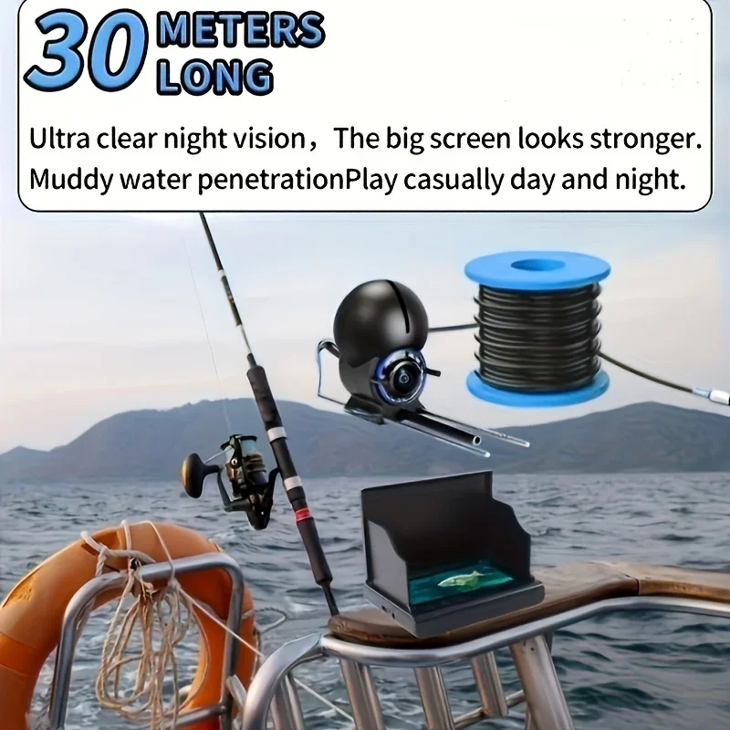 4.3 Inch/5 Inch Night Vision U - đánh giá và giá Underwater Fishing Camera