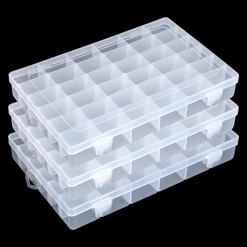 36 Grids Plastic Organizer Box - đánh giá và giá Fishing Equipment Organizer
