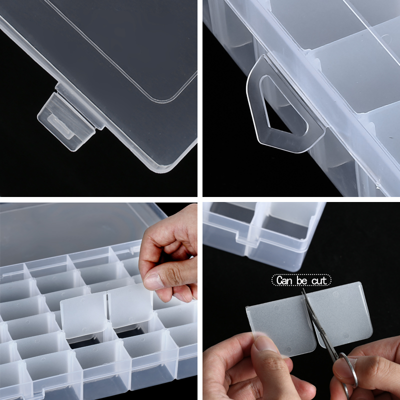 36 Grids Plastic Organizer Box - đánh giá và giá Fishing Equipment Organizer